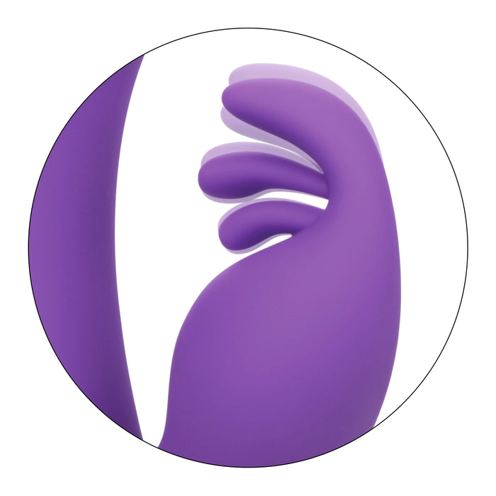 California Dreaming West Coast Wave Rider Silicone Rechargeable Rabbit Vibrator - Purple