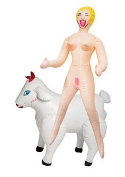 Miniature Series Lil' Peep & Her Sheep Mini Inflatable Dolls - Vanilla