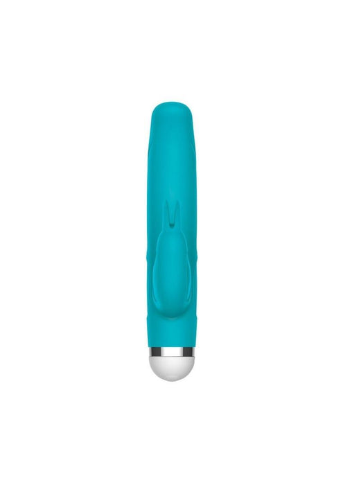 The Rabbit Company The Mini Rabbit Rechargeable Silicone Vibrator - Blue