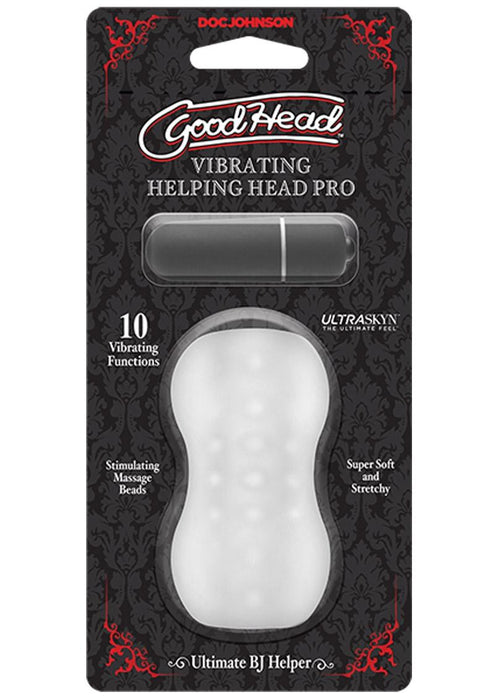 GoodHead Helping Head Pro Vibrating Masturbator with Bullet