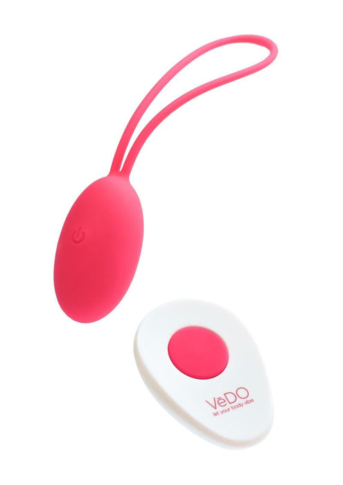 VeDO Peach Foxy Pink Rechargeable Egg Vibe