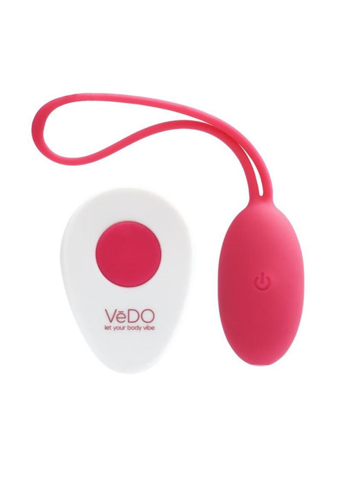 VeDO Peach Foxy Pink Rechargeable Egg Vibe