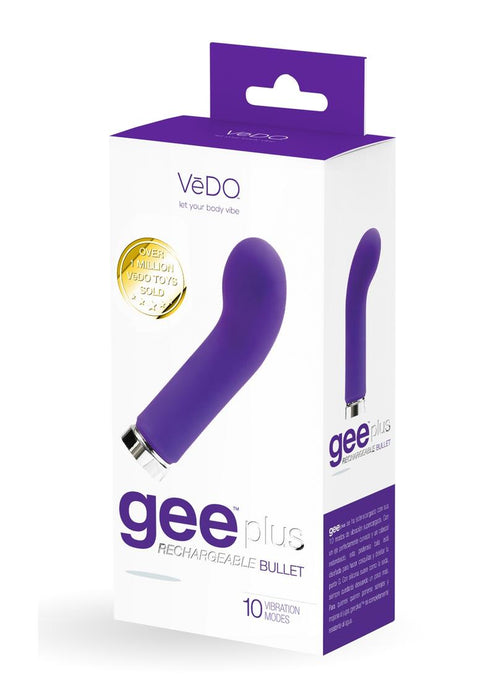 Vedo Gee PLUS Rechargeable Vibe Into You Indigo