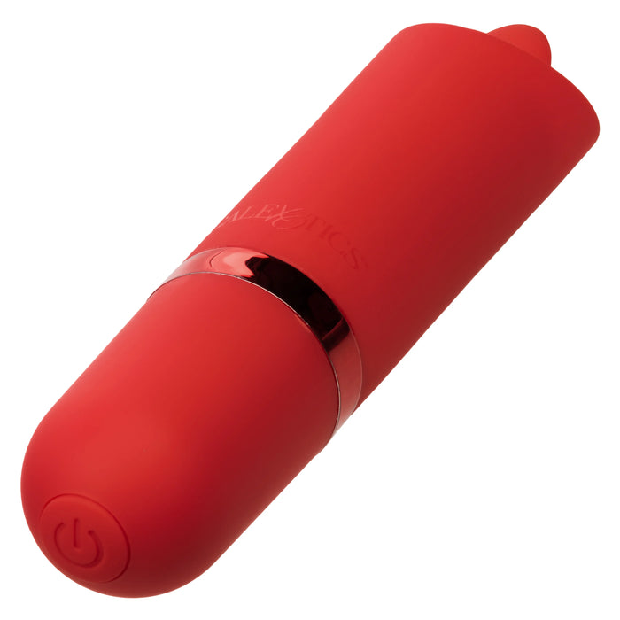 Kyst Rechargeable Silicone Tongue Clitoral Stimulator - Red