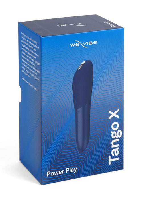 We-Vibe Tango X Rechargeable Clitoral Mini Bullet Vibrator - Midnight Blue
