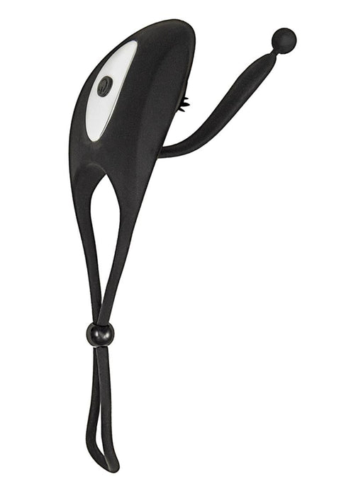 My Cockring Vibrating Pleasure Partner Black