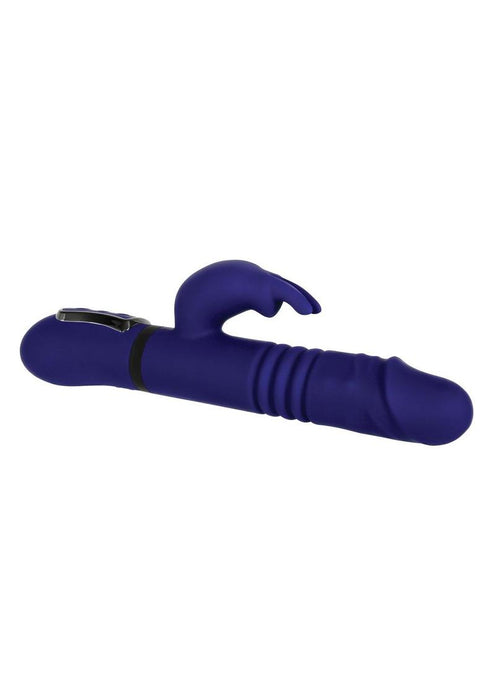 Gender X All In One Rechargeable Silicone Rabbit Vibrator - Purple