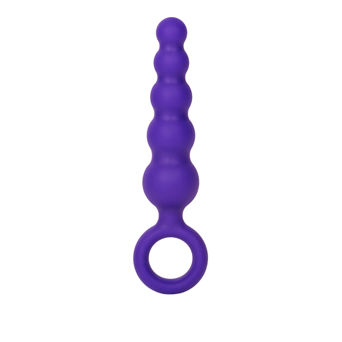 Booty Call Booty Shaker Silicone Vibrating Butt Plug with Remote Control - Purple