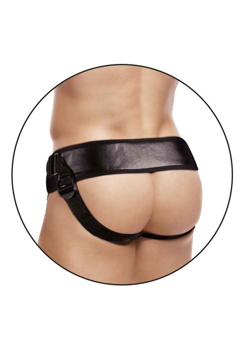 Erection Assistant Hollow Strap-On 8.5in - Vanilla