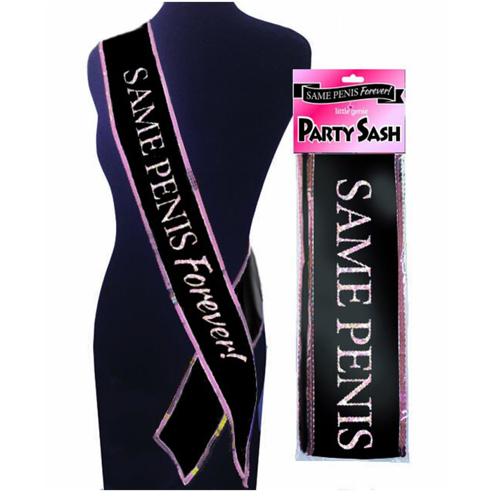 Same Penis Forever Party Sash