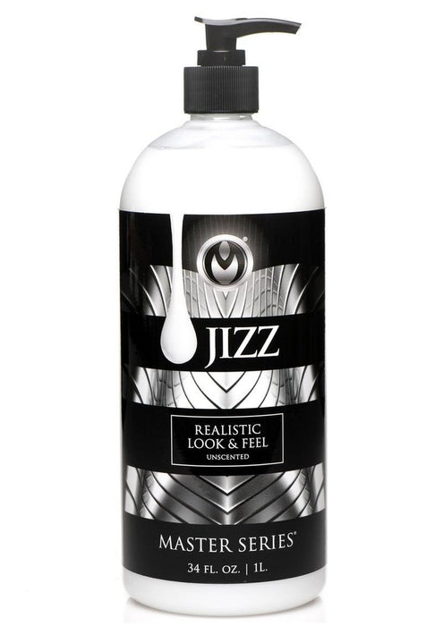 Master Series Jizz Unscented Water Based Lubricant 34oz