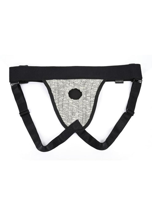 Sportsheets EM EX Fit Harness Jock - XL-3XL - Gray