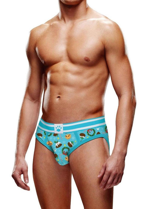 Small Prowler Fall/Winter Pudding Brief - Blue/White
