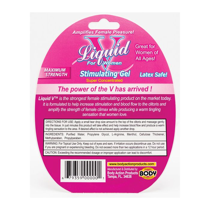 Liquid V Female Stimulant - 10 ml