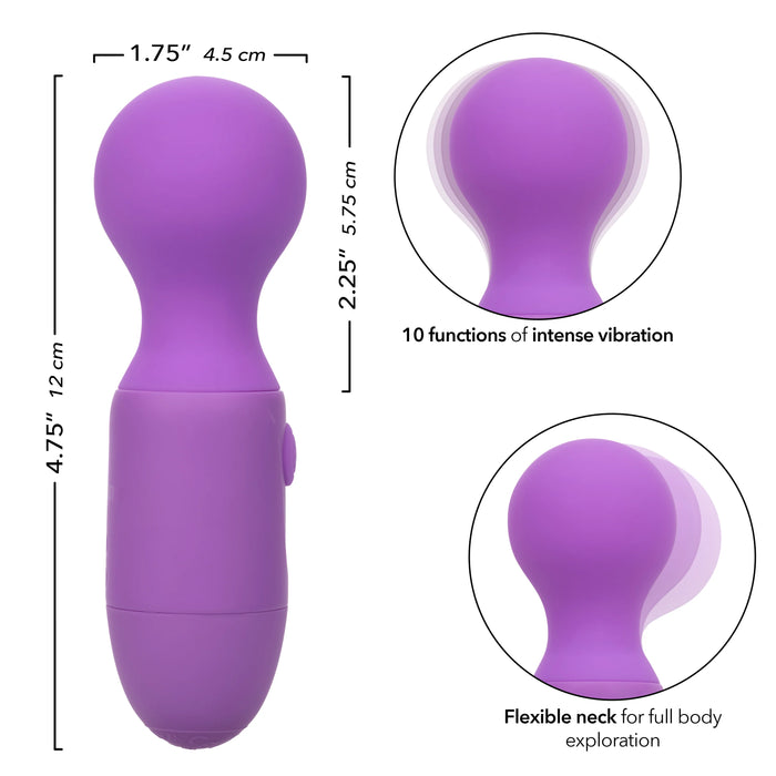 First Time  Rechargeable Massager - Purple