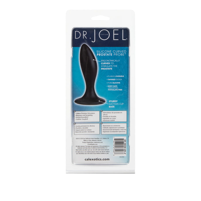 Dr. Joel Kaplan Silicone Prostate Stimulator - Black