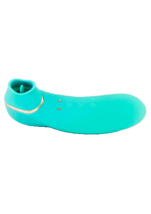 Nu Sensuelle Trinitii Rechargeable Silicone Vibrator - Electric Blue