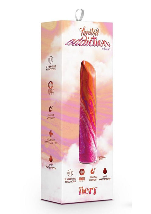 Limited Addiction - Fiery - Rechargeable Power Vibrator - Coral