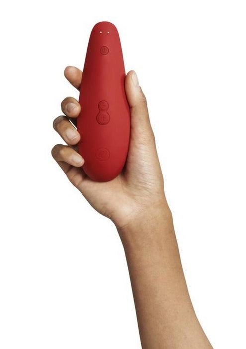 Womanizer Marilyn Monroe Special Edition Rechargeable Clitoral Stimulator - Vivid Red