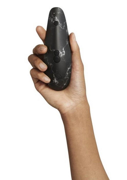 Womanizer Marilyn Monroe Special Edition Rechargeable Clitoral Stimulator - Black Marble