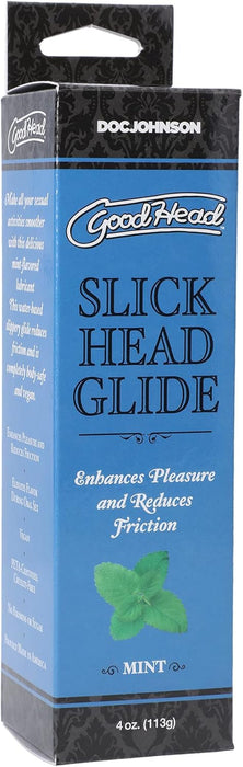 GoodHead Slick Head Glide Water Based Flavored Lubricant for Personal Intimate Use