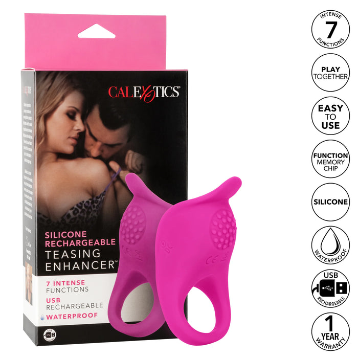 Calexotics Teasing Enhancer Cockring Pink