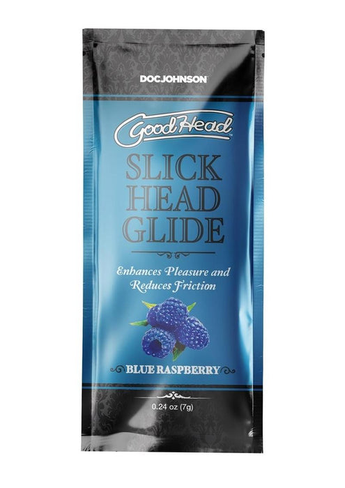 GoodHead Slick Head Glide .24oz - Blue Raspberry