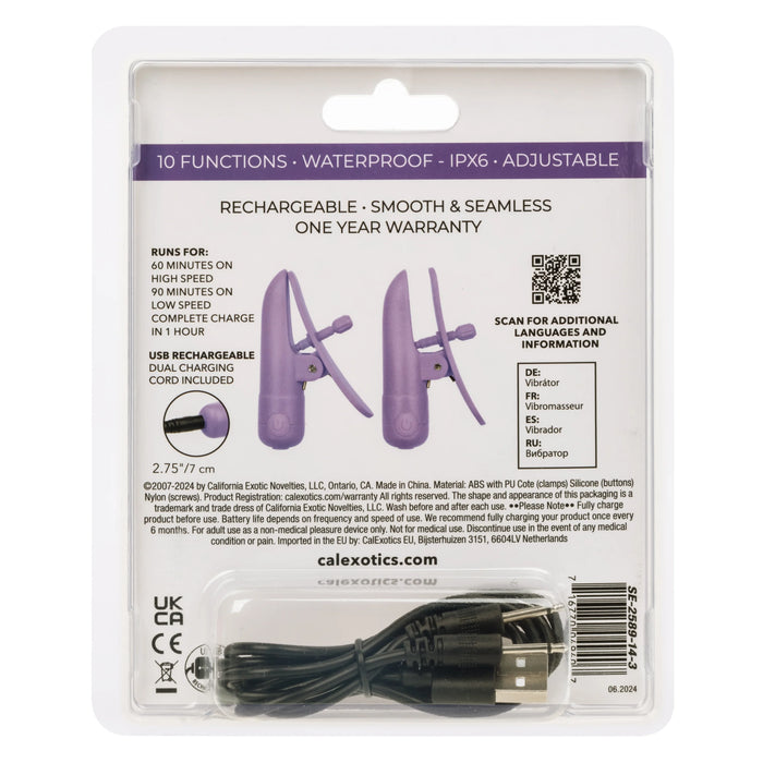 Nipplettes Vibrating Nipple Clamps