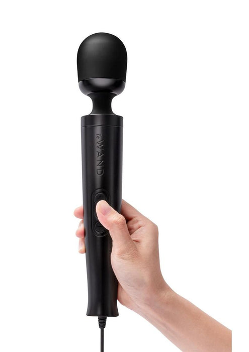 Le Wand Diecast Plug-in Massager - Black