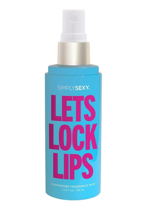 Simply Sexy Pheromone Body Mist Let's Lock Lips 3.35oz