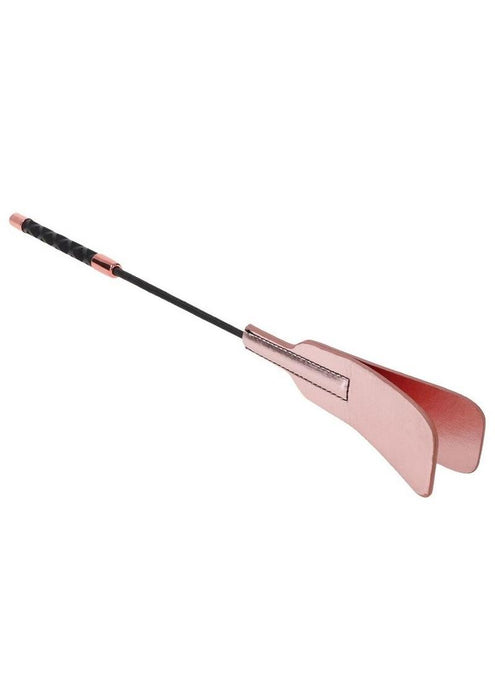 Sex & Mischief Brat Crop - Rose Gold/Black