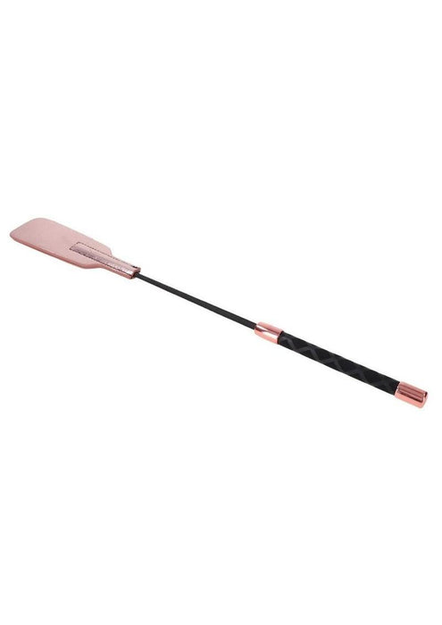 Sex & Mischief Brat Crop - Rose Gold/Black