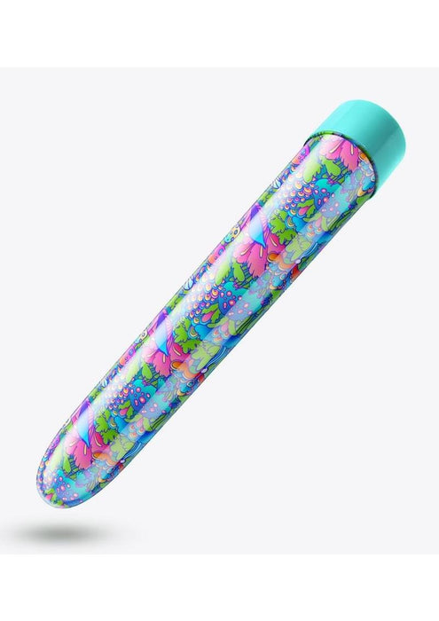 Limited Addiction Utopia Rechargeable Slimline Vibrator - Aqua