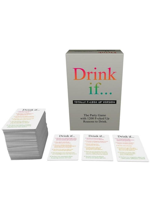 Drink If... Totally F"cked Up Version Drinking Game