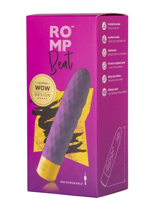 ROMP Beat Bullet Vibrator - Purple