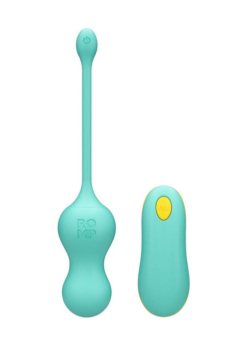 ROMP Cello Remote Control G-Spot Vibrating Egg - Blue
