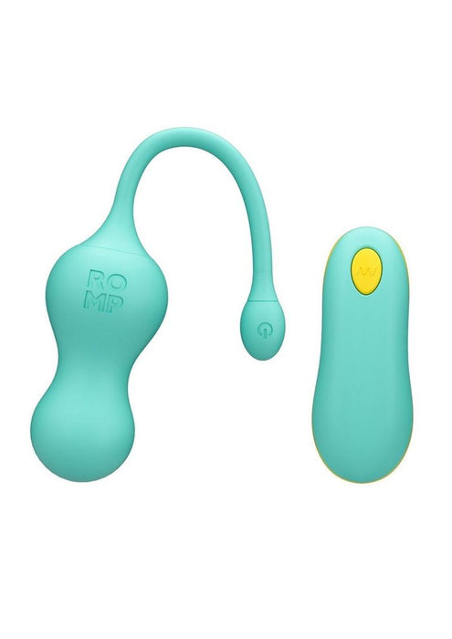 ROMP Cello Remote Control G-Spot Vibrating Egg - Blue