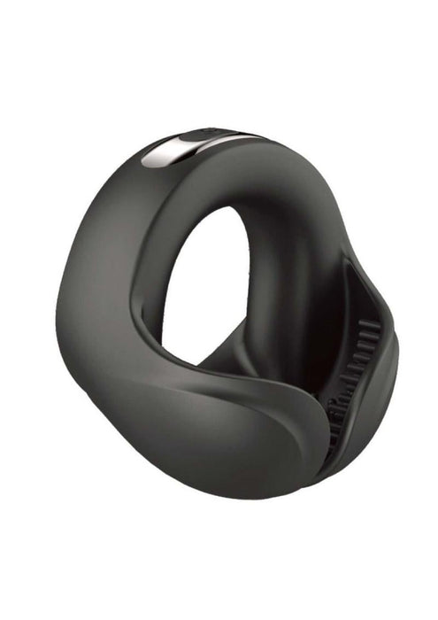 Cockpower Scrotum Hugger Cock Ring - Black