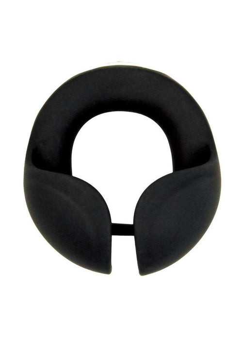 Cockpower Scrotum Hugger Cock Ring - Black