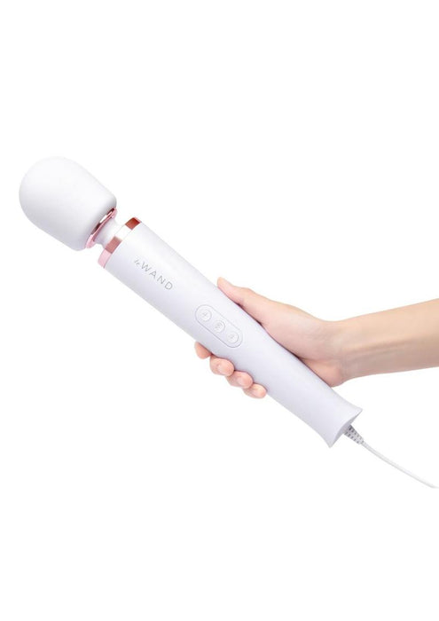 Le Wand Plug-in Massager - Sky White