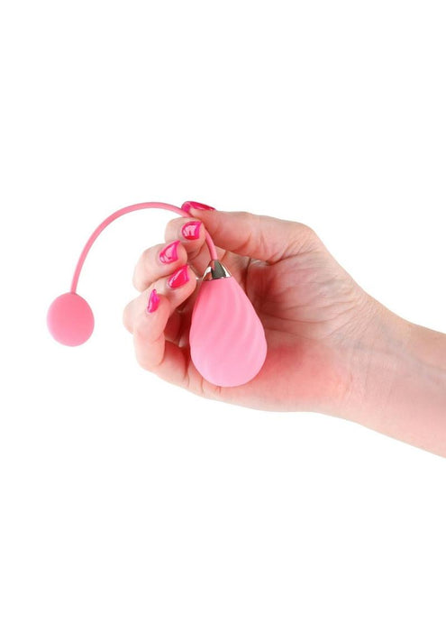 Techno Kandi Rechargeable Silicone App Compatible Egg - Pink