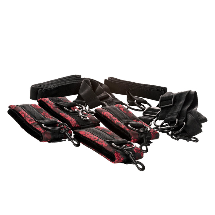 Scandal Bed Restraint Black/Red