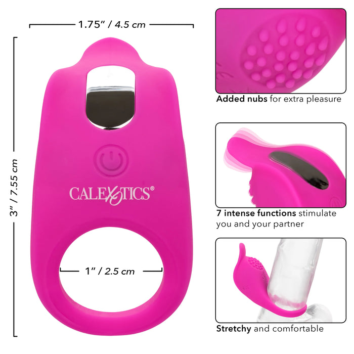 Calexotics Teasing Enhancer Cockring Pink