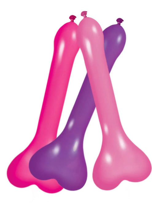 Pecker Balloons - Asst. Colors Box of 6