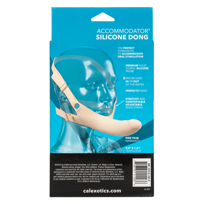 Accommodator Silicone Dong - Vanilla