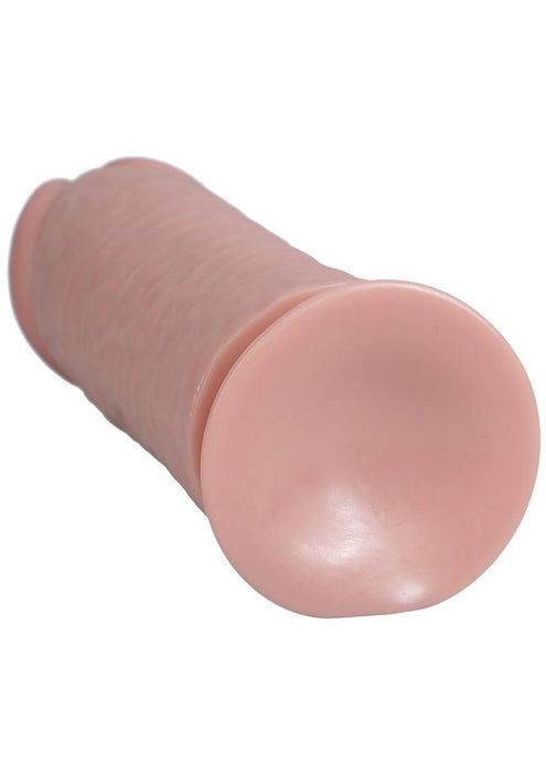 RealRock Ultra Realistic Skin Extra Thick No Balls 10in - Vanilla