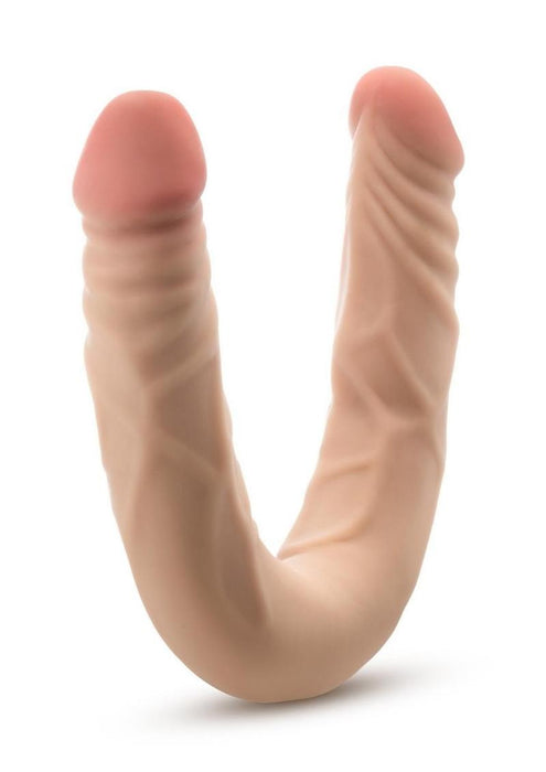 Dr. Skin Plus Posable Double Dong 14in - Vanilla
