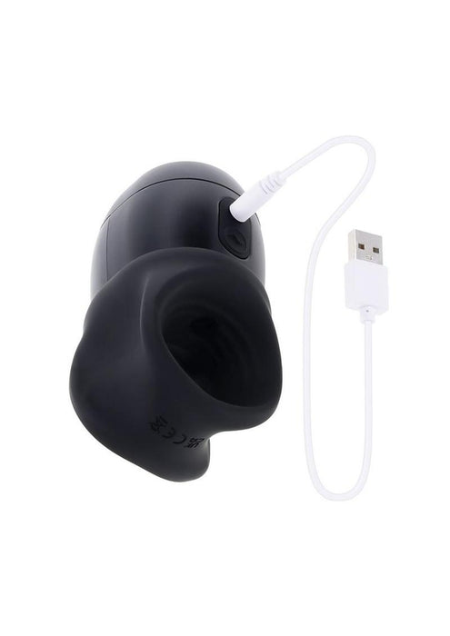 Zero Tolerance Wet it Be Rechargeable Silicone Self Lubricating Stroker - Black