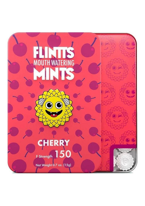 Flintts Mints Mouth Watering Oral Delights - Cherry (F Strength 150)