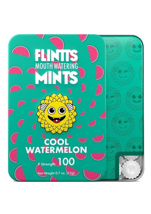 Flintts Mints Mouth Watering Oral Delights - Cool Watermelon (F Strength 100)